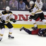 Charlie McAvoy NHL Bruins Blue Jackets