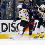 Bruins Blue Jackets Charlie McAvoy Josh Anderson