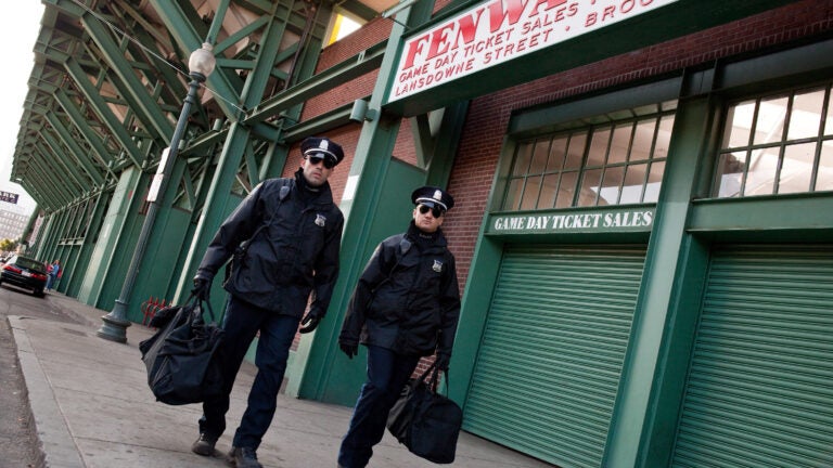 Ben Affleck Jeremy Renner The Town Fenway Park