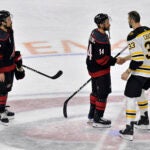 Zdeno Chara Bruins Hurricanes NHL