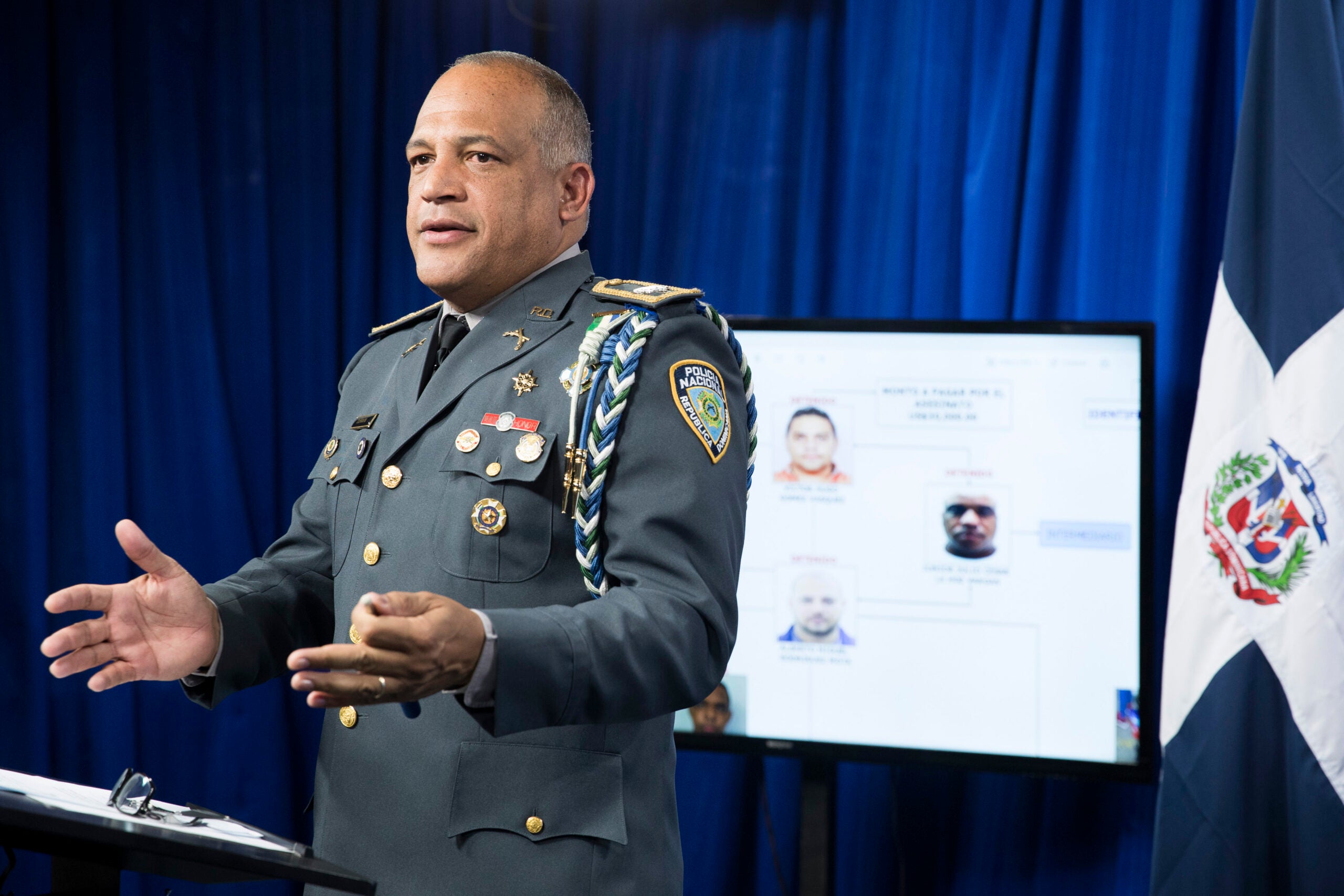 Report: Dominican drug kingpin targeted Ortiz