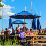 Castle Island Brewing's beer garden