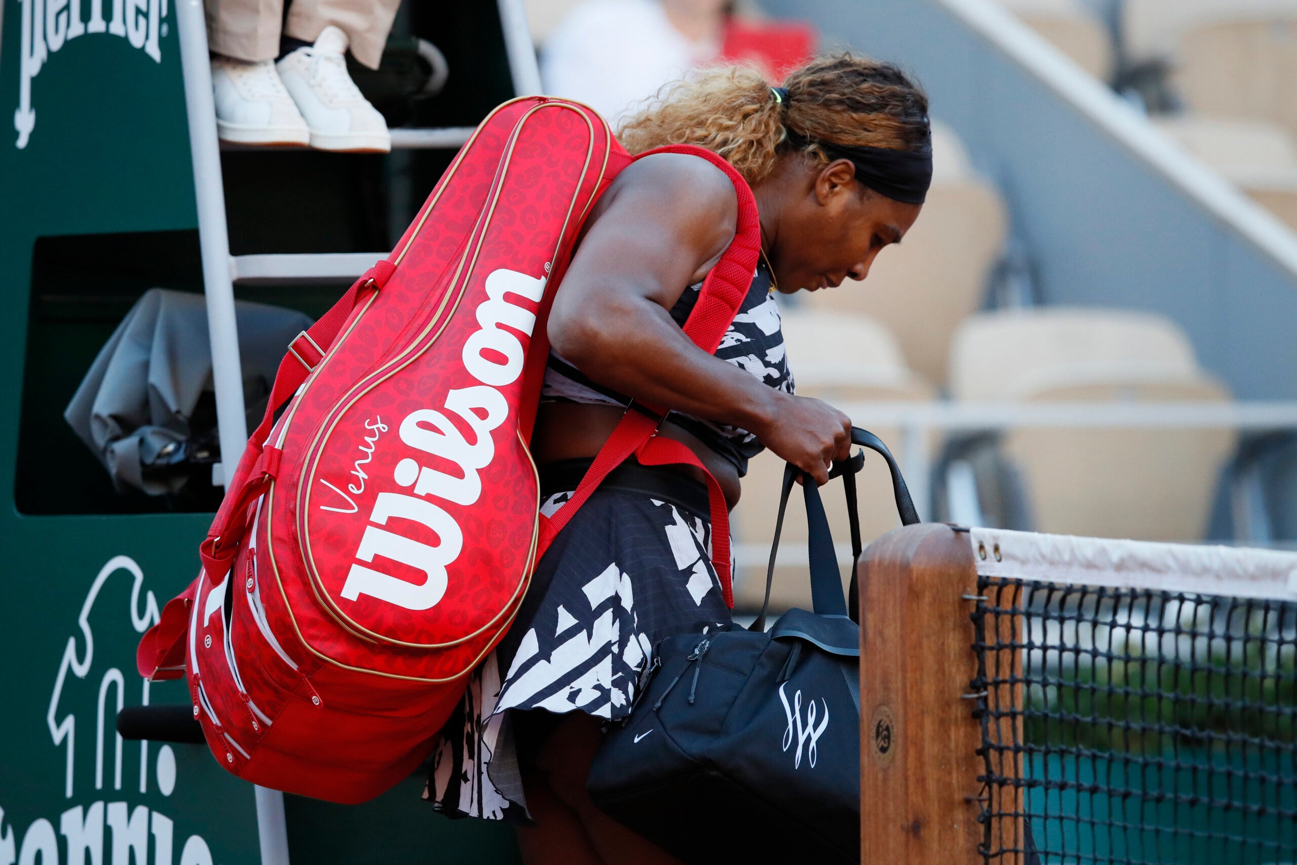 serena williams tennis bag