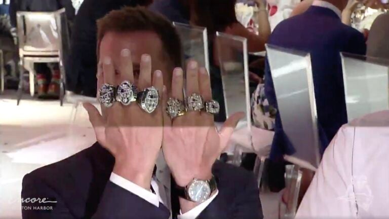 A look at the Patriots' Super Bowl rings through the years