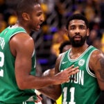 Al Horford Kyrie Irving Celtics NBA