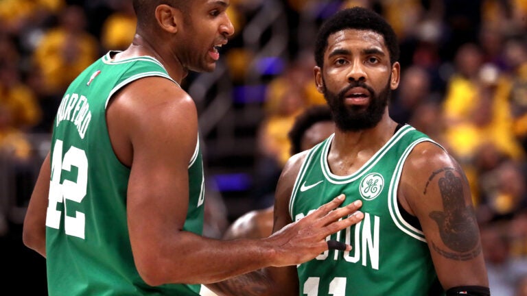Al Horford Kyrie Irving Celtics NBA