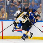 Charlie Coyle Boston Bruins St. Louis Blues