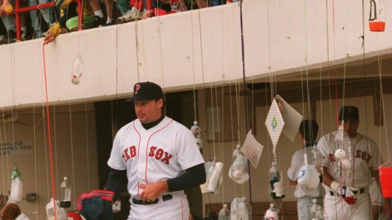 Roger Clemens on pitching in Boston: 'It's a different brand of