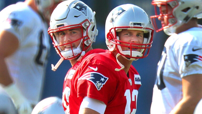 Danny Etling Tom Brady Patriots NFL