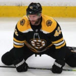 David Backes Boston Bruins NHL