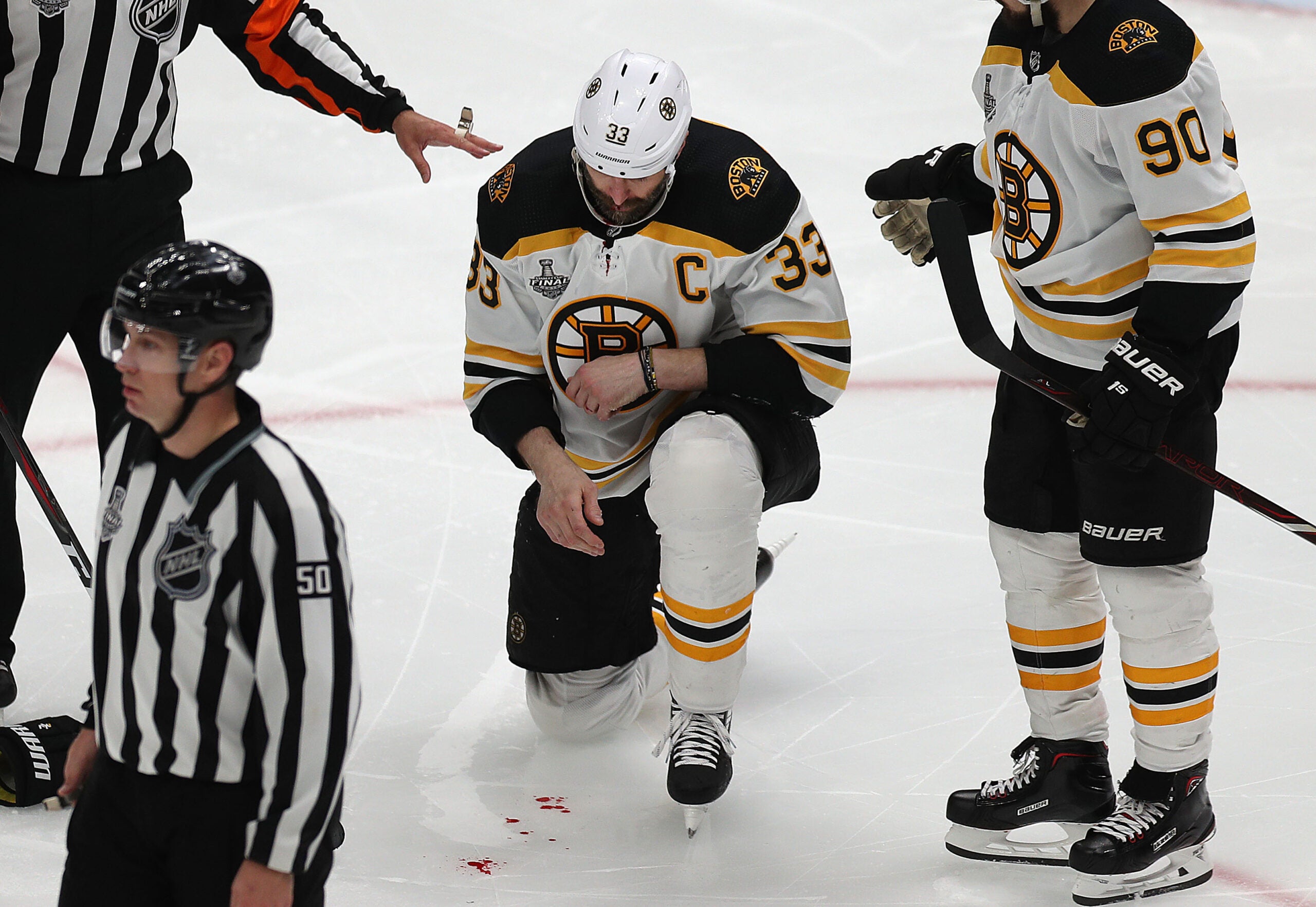 Blues lose Game 3 and another defenseman as Krug exits with injury - NBC  Sports