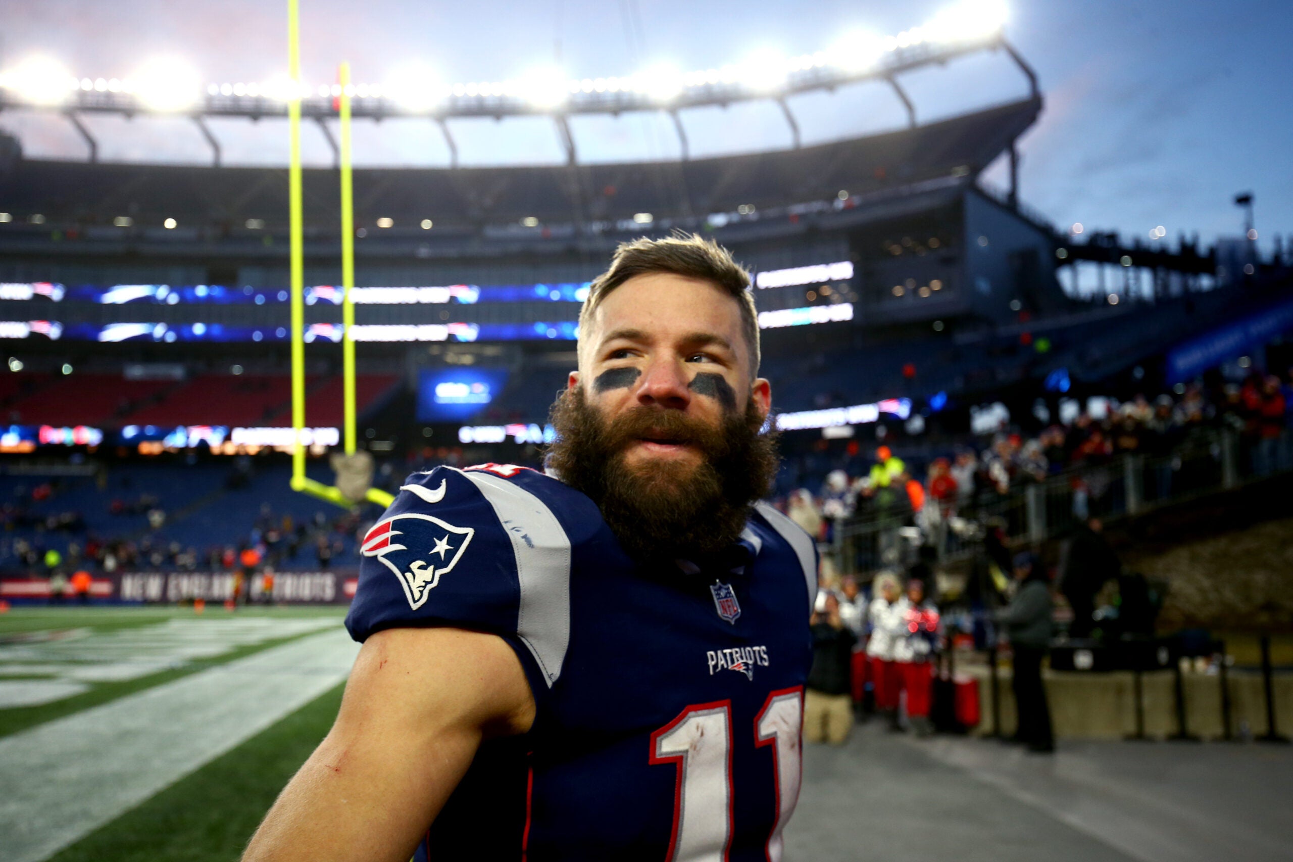 New England Patriots' Julian Edelman worked out with Boston Celtics during  suspension 