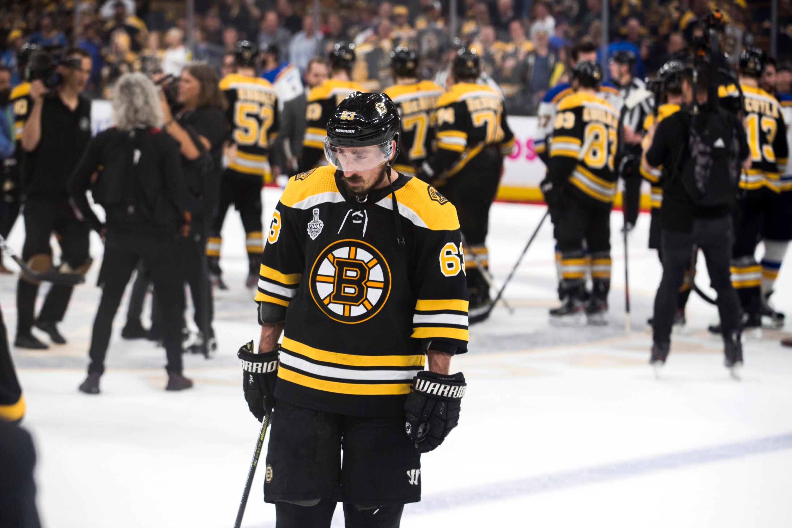 Boston Bruins Brad Marchand sends clear message to Montreal Canadiens after  Patrice Bergeron hit Shirt