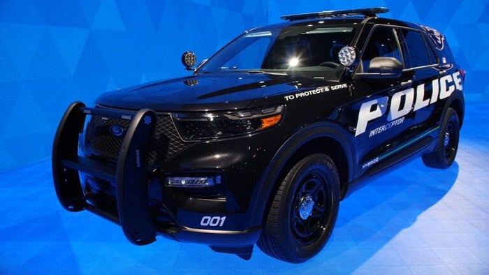 I got to drive Ford's new hybrid SUV built for cops. They will love it