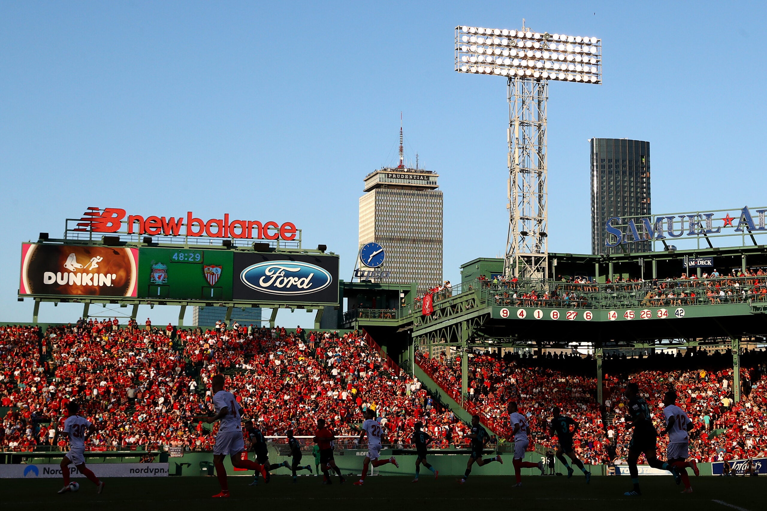 Liverpool Football Club will play soccer at Fenway Park in July game