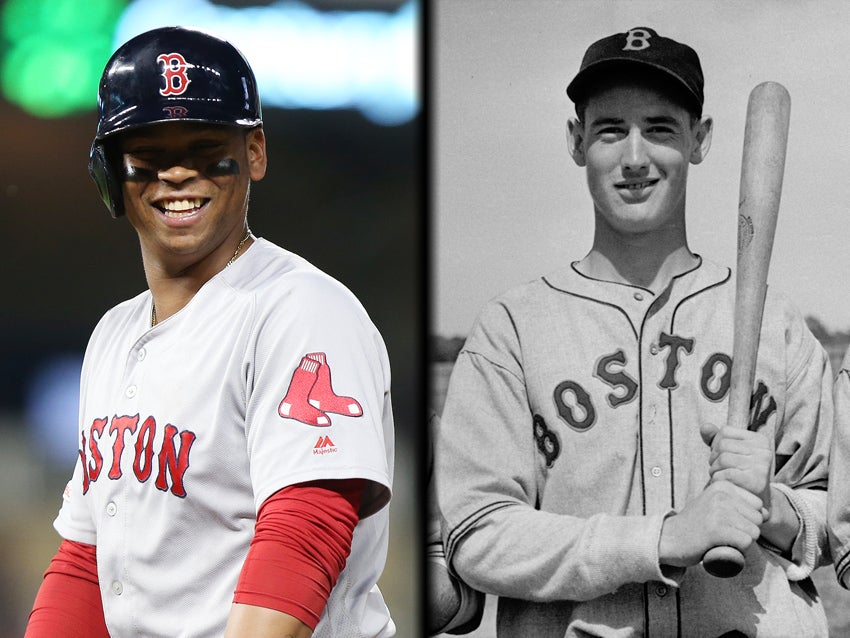 What Rafael Devers and Ted Williams have in common