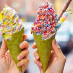 Soft serve at Taiyaki NYC