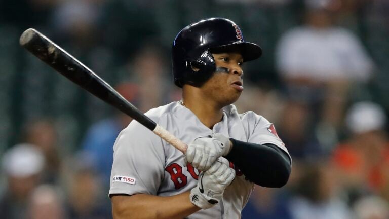 Boston Red Sox's Xander Bogaerts on spiking bat after homer: 'I