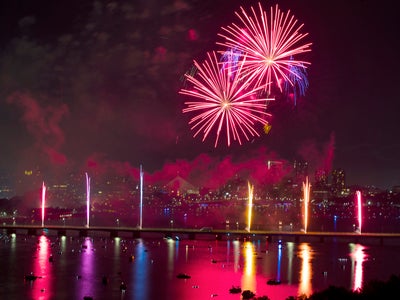 David Mugar, philanthropist who added fireworks to Boston’s July Fourth