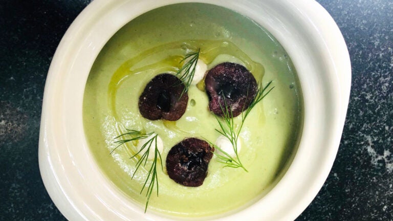 Harvest restaurant's gazpacho