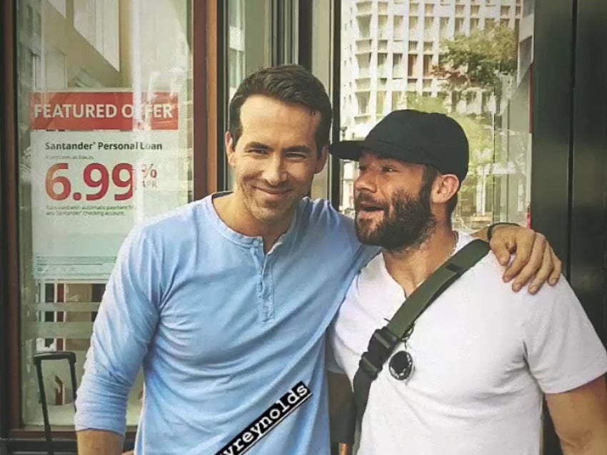 Ryan Reynolds shares behind-the-scenes photos from filming 'Free Guy ...