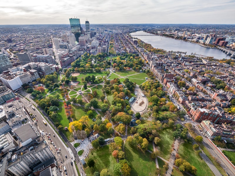 Boston Common is undergoing a 28 million renovation, and the city