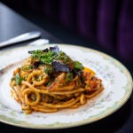 Lobster bucatini at Orfano