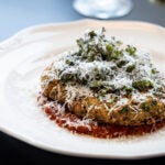 Pig parmesan at Orfano