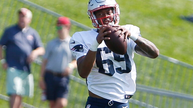 The guys who defend Patriots receiver N'Keal Harry in practice are raving  about him - The Boston Globe