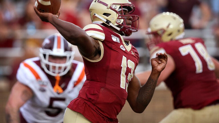 A.J. Dillon leads nine BC players selected All-ACC - The Boston Globe