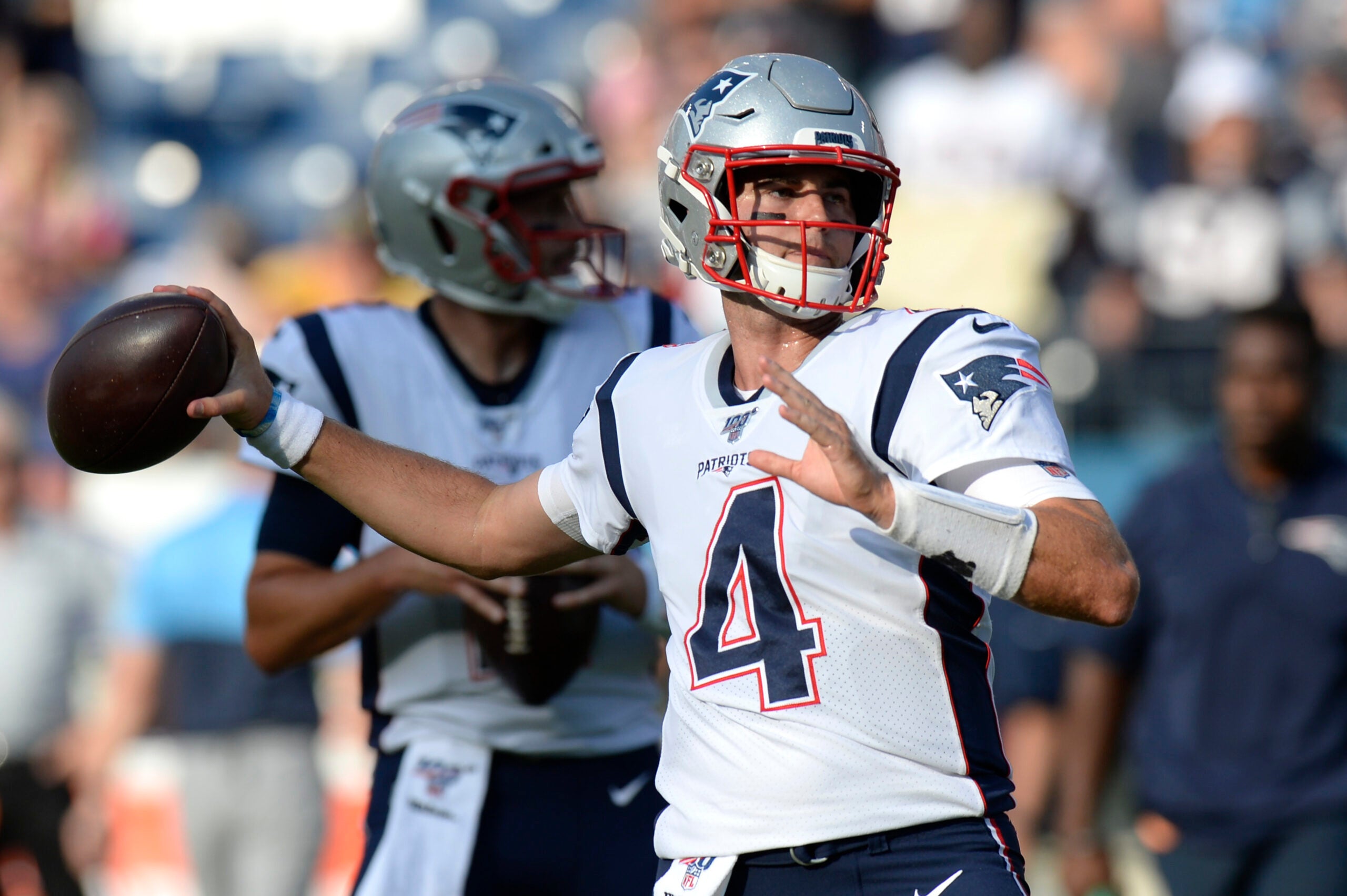 Rookie QB Jarrett Stidham rallies Patriots to victory over Titans