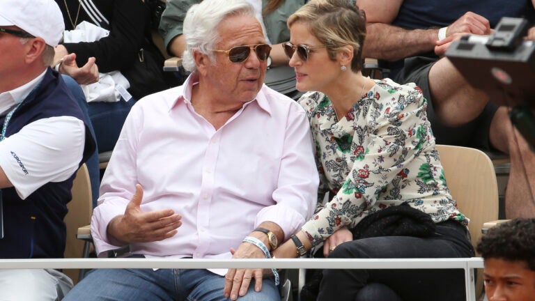 Robert Kraft and Dana Blumberg