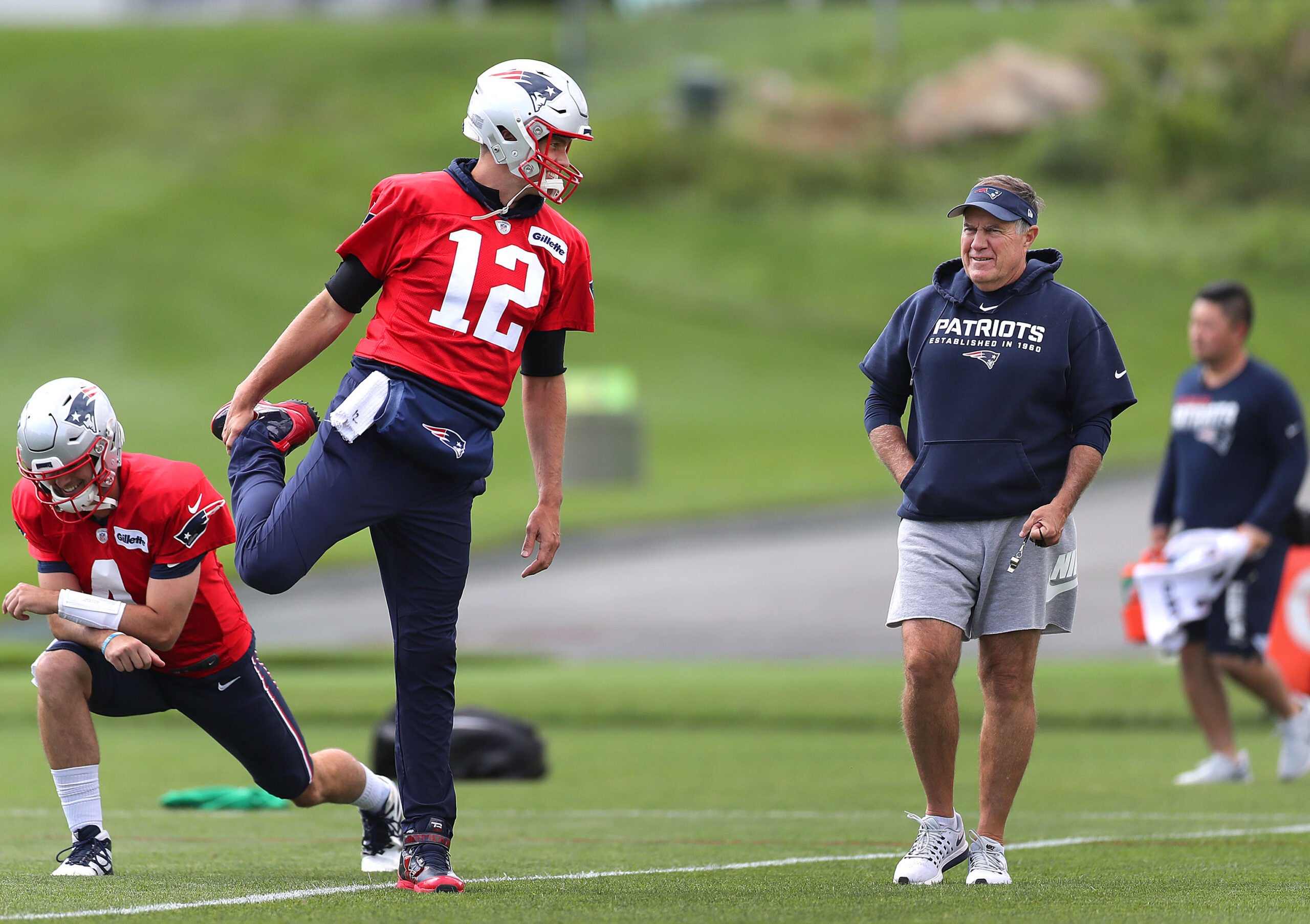 Tom Brady (calf) limited for second straight Patriots practice