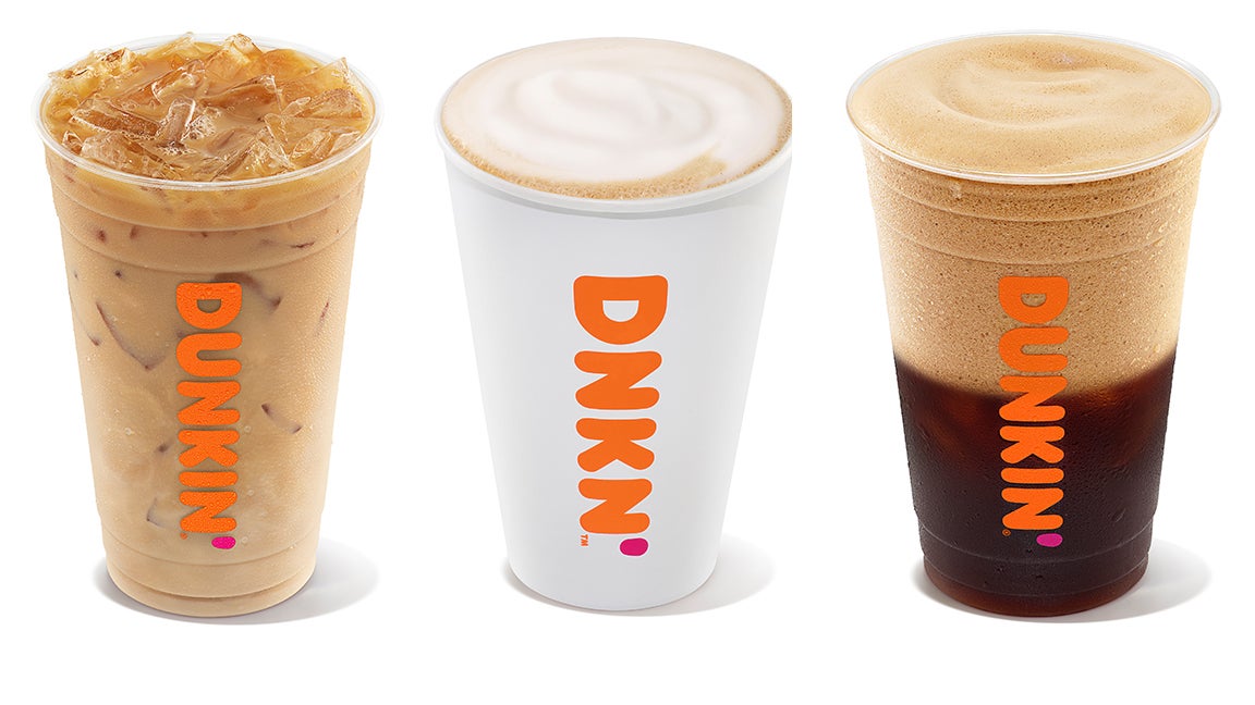 New drinks at Dunkin'