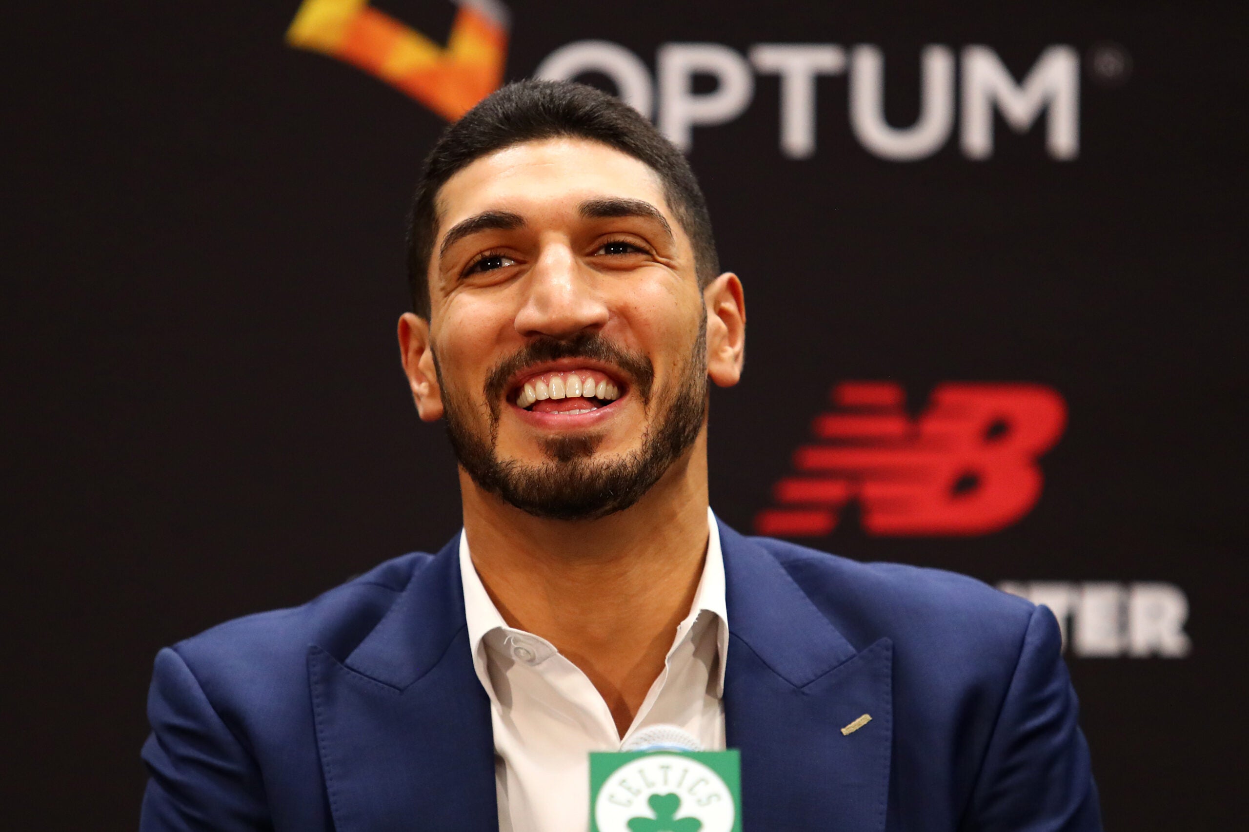 Boston Celtics' Enes Kanter will wear Kyrie Irving's former 11 jersey; Big  man officially signed Wednesday 