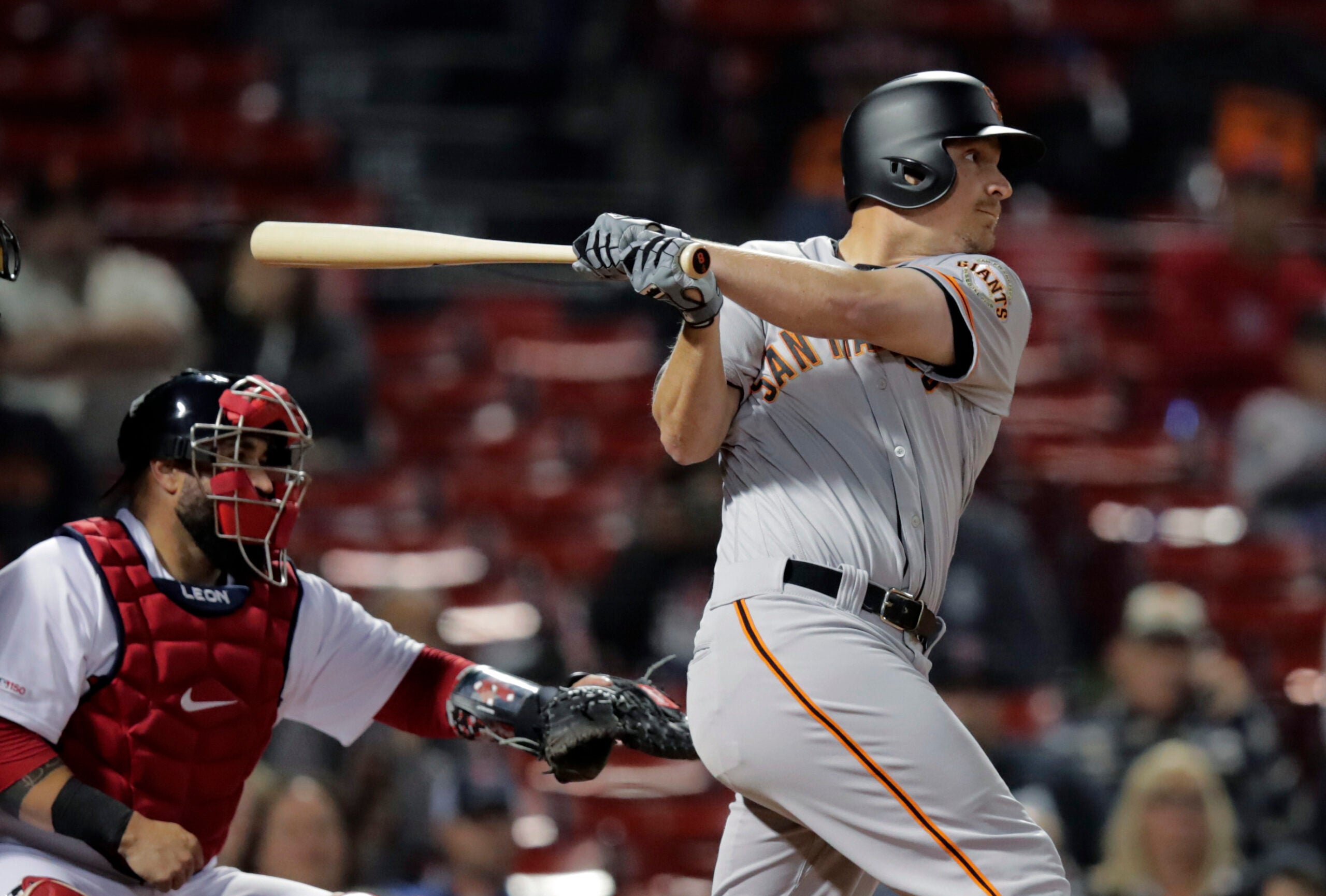 Carl Yastrzemski throws first pitch to grandson