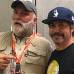 Chefs Jose Andres and Ken Oringer in the Bahamas