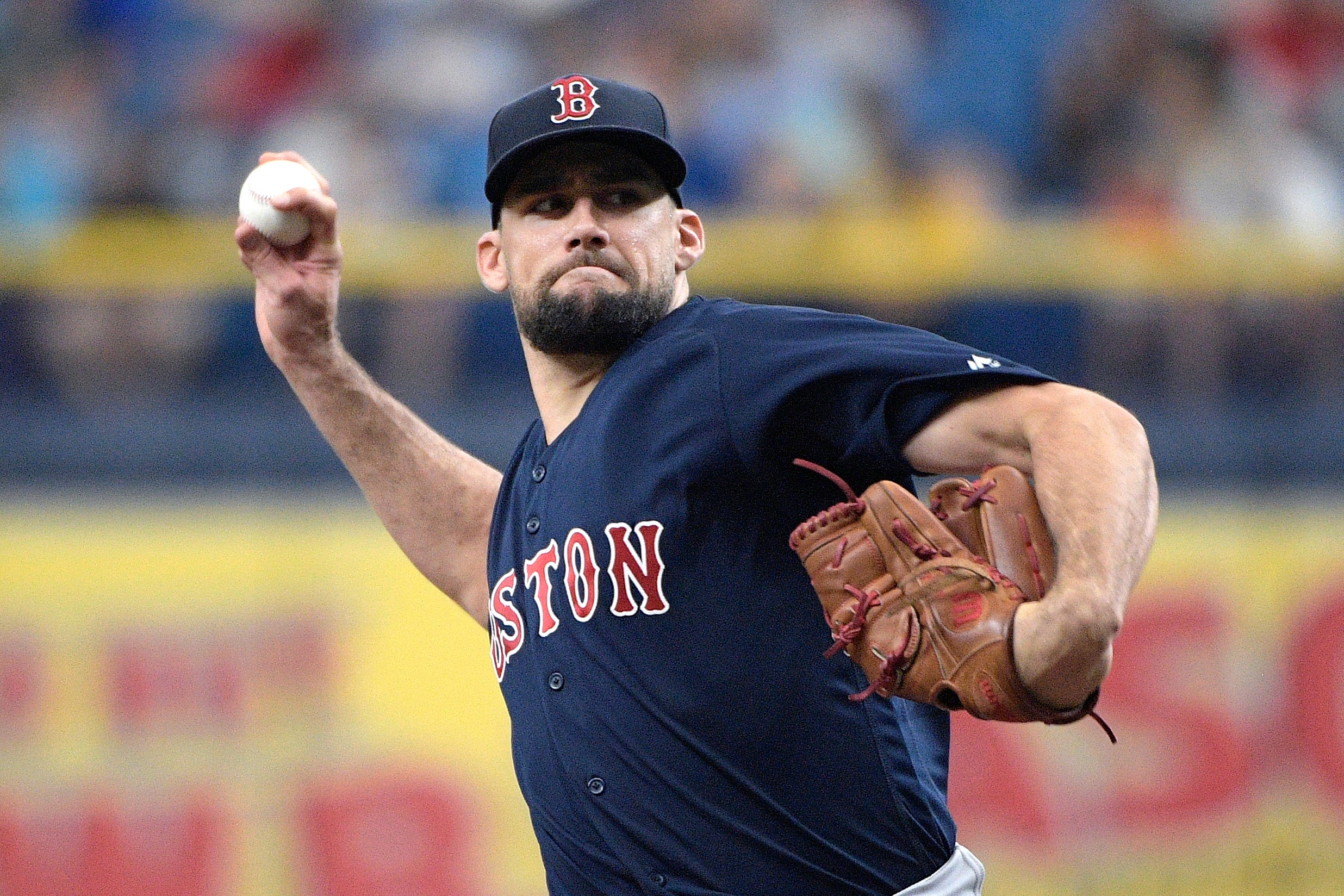 Nathan Eovaldi, Christian Vazquez help Red Sox beat contending Rays 7-4