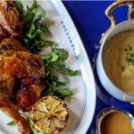 Rotisserie chicken at Rochambeau