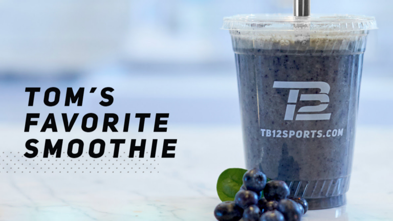 Here's the recipe for Tom Brady's favorite smoothie