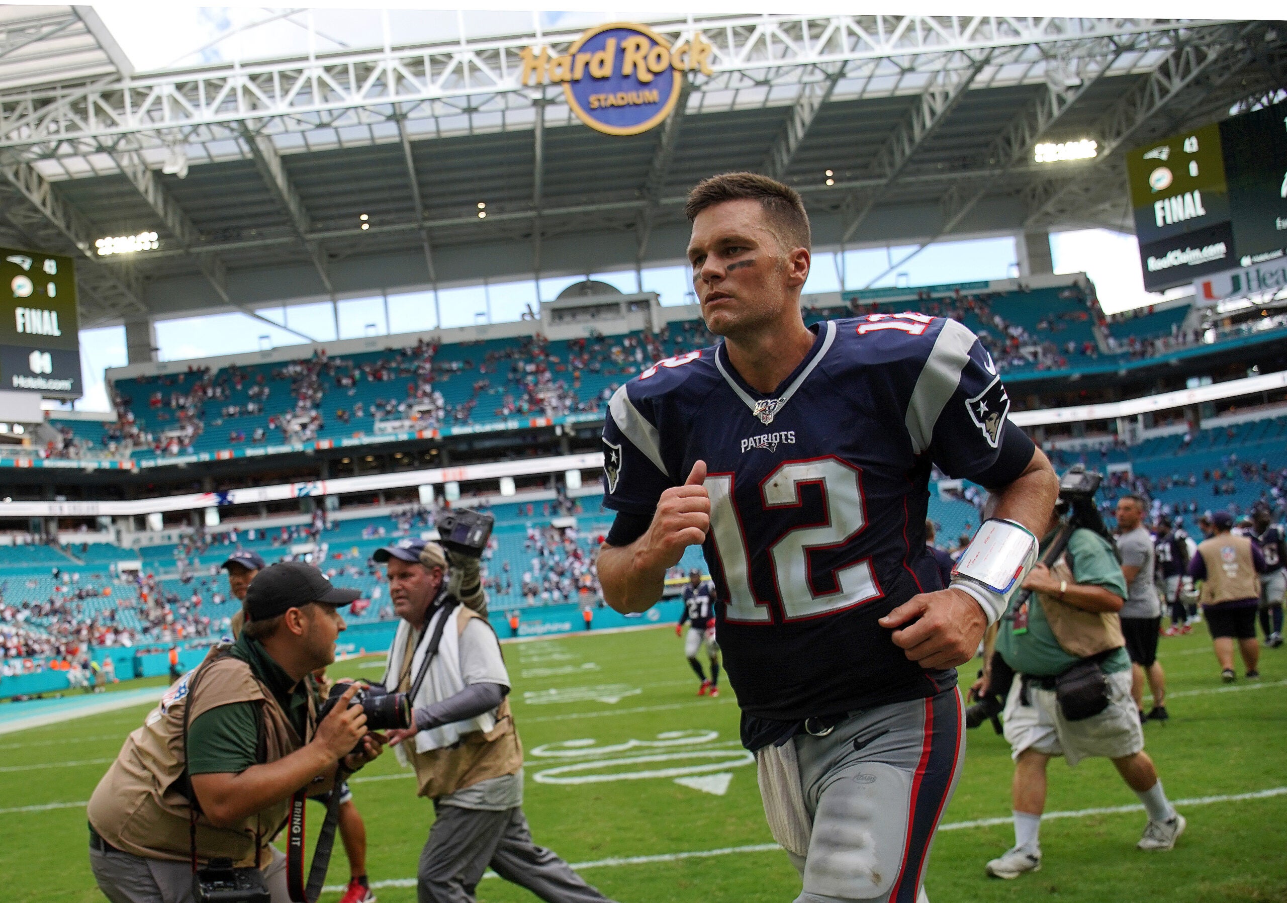 Tom Brady says media interest in his personal life is a 'natural