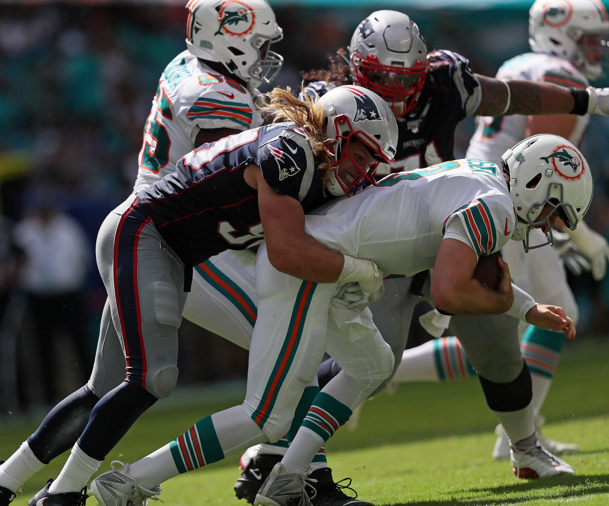 Patriots vs. Dolphins takeaways: Too little, too late for Pats