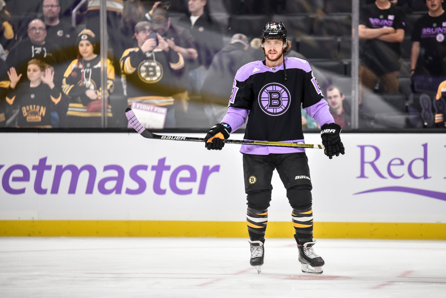 Bruins to Host Hockey Fights Cancer Night Tomorrow Against Sharks
