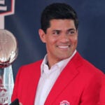 Tedy Bruschi in 2019.