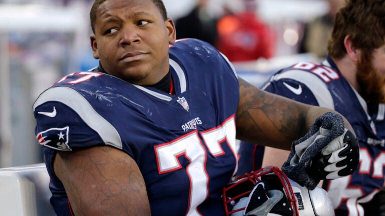 Trent Brown is thrilled to be back with Patriots