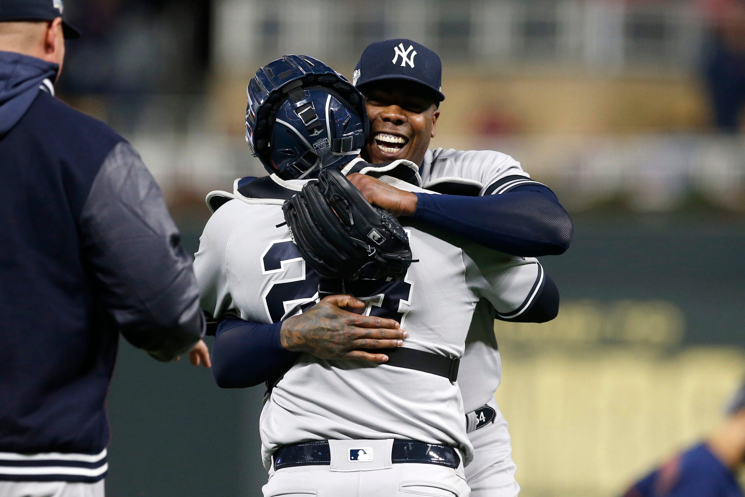 Yankees sweep Twins, advance to ALCS