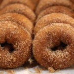 Apple cider donuts at Wilson Farm in Lexington