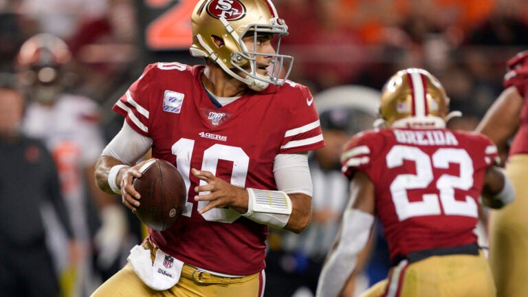 Texans may push for 49ers QB Jimmy Garoppolo; Tom Brady responds