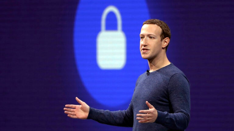 Facebook CEO Mark Zuckerberg.