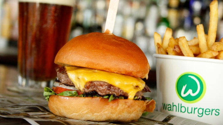 The Our Burger at Wahlburgers